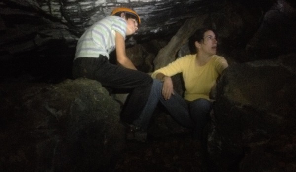 NOUVEAU ! un passage dans une grotte, équipé d