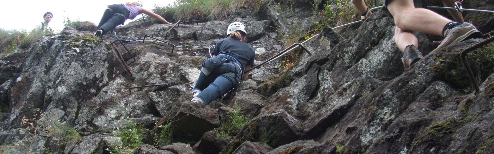 Via ferrata cantal lac des graves