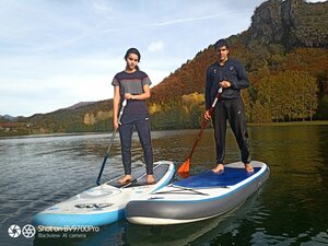 Paddle sur le lac